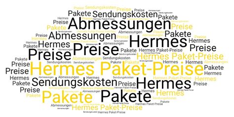 preise hermes warensendung|Hermes paket preise 2023.